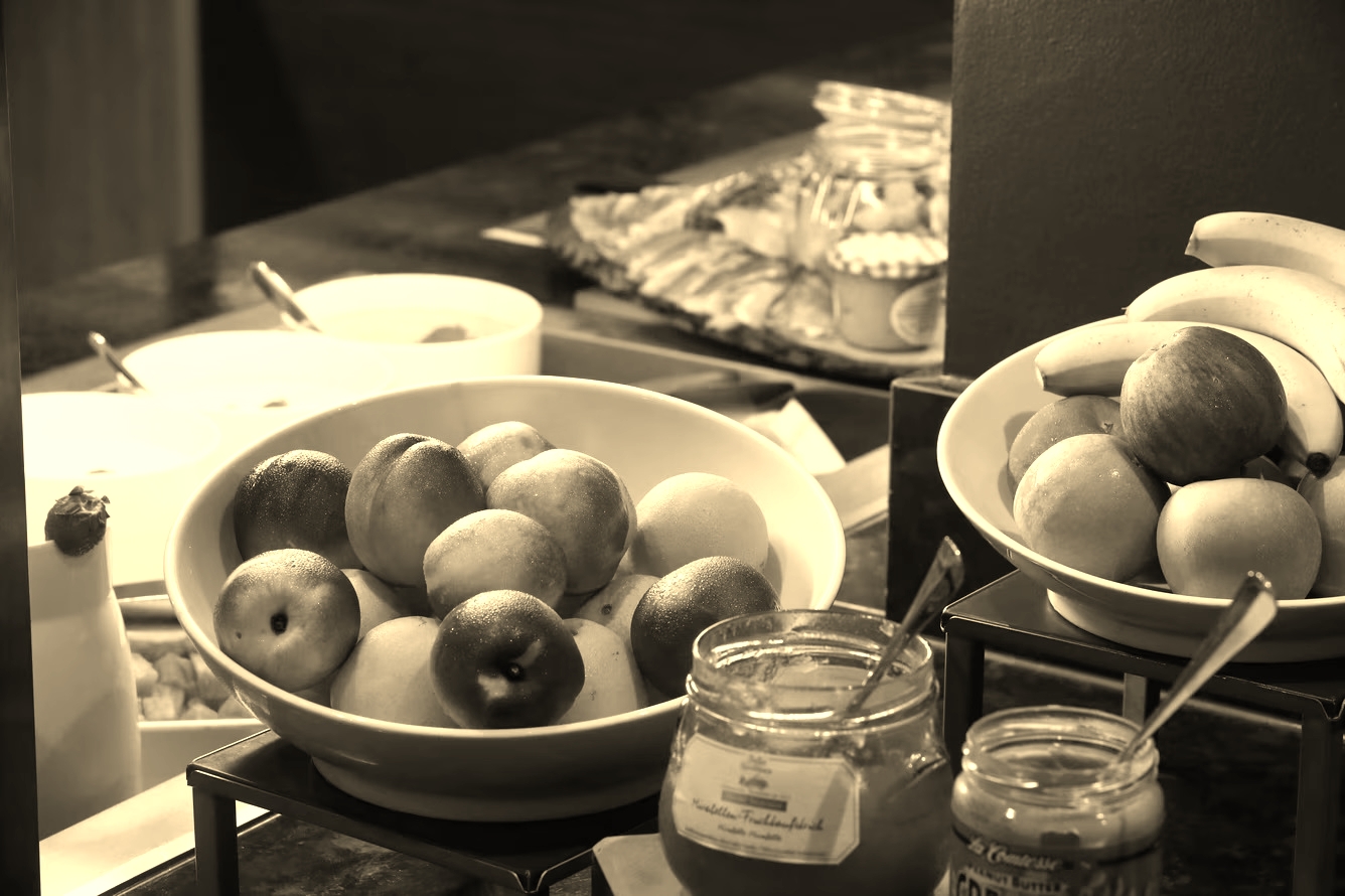 Frühstück im Hotel